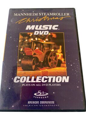 Mannheim Steamroller Christmas Music DVD Collection Plays On All DVD Players 5.1